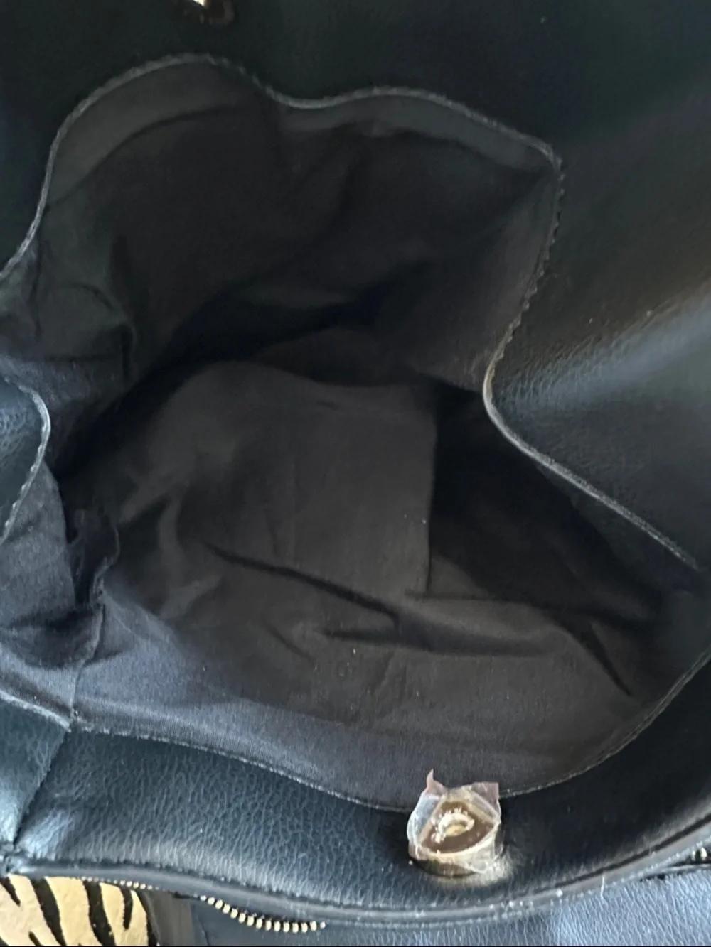 Bebe Colette Triple Entry Black Hobo Bag